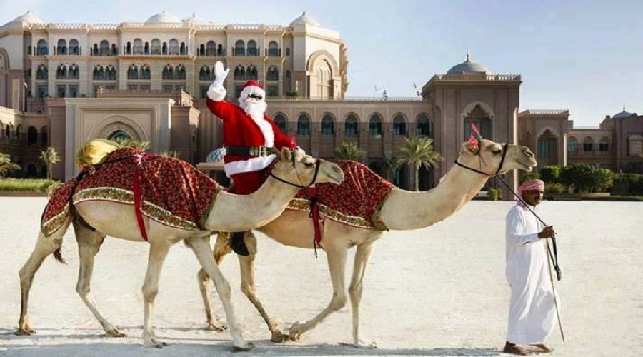 Сказочное Рождество в Дубае