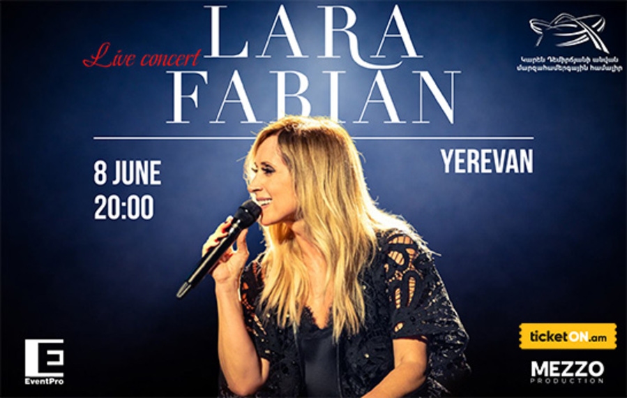 Lara Fabian. Concert in Yerevan